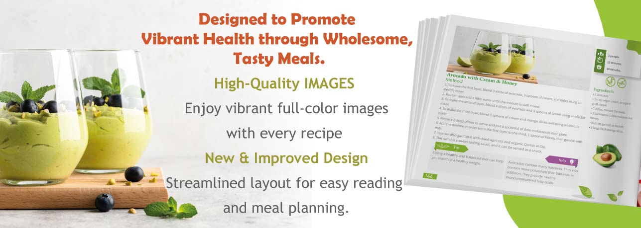 Vibrant Health through Wholesome, Tasty Meals - hekma center books